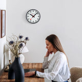 Mondaine - Classic Black Wall Clock