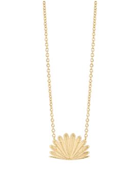 Boh Runga - Fan Tail Sunrise Necklace Gold Plate