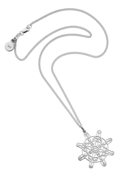 Karen Walker - Filigree Ship Wheel Pendant
