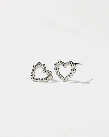 Meadowlark - Fizzy Heart Studs SS