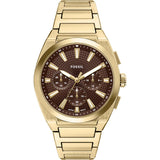 Fossil - Everett Chronograph Gold/Brown Watch