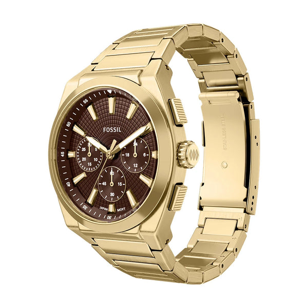 Fossil - Everett Chronograph Gold/Brown Watch