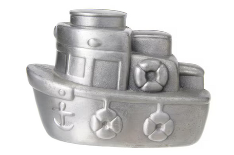 Money Box - Pewter Ferry Boat