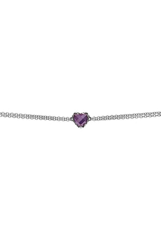 Stolen Girlfriends - Love Claw Bracelet Amethyst