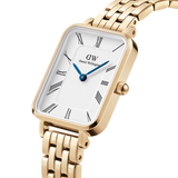 Daniel Wellington -Quadro Roman Numerals 5-Link Gold