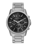 Armani Exchange - Chronograph Black Silver Watch