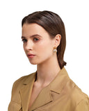 Furla - Flow Crystal Gold-Tone Earrings