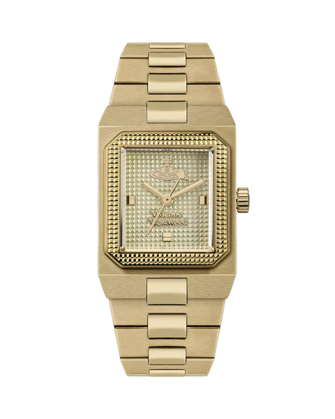 Vivienne Westwood The Brunswick 24mm Gold Strap Watch
