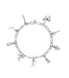 Karen Walker - Full Adventure Charm Bracelet Silver