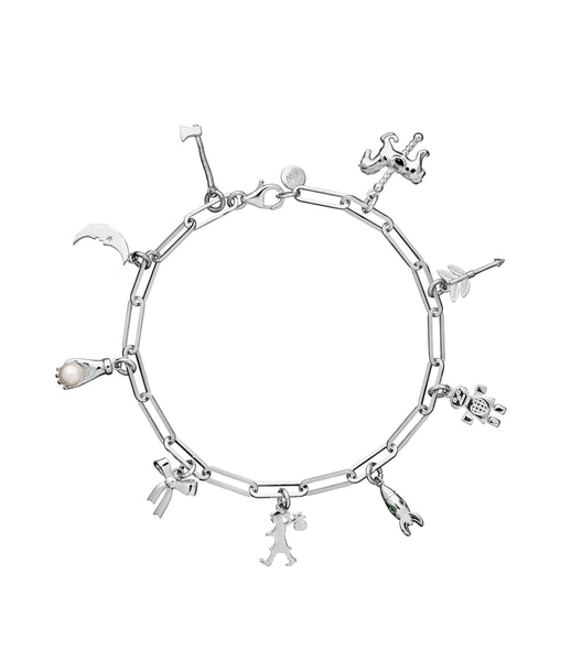 Karen Walker - Full Adventure Charm Bracelet Silver