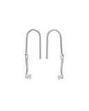 Karen Walker - Mini Axe Earrings Silver