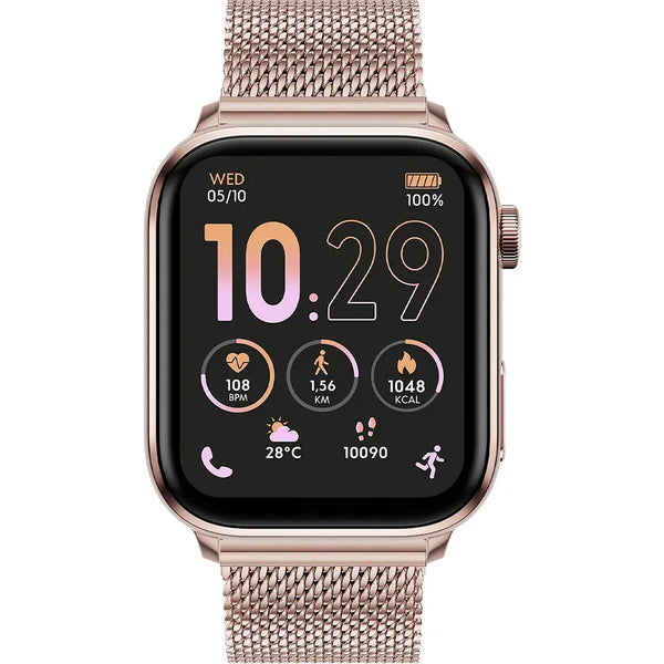 Ice - Smart Watch 3.0 Amoled GPS Rose Gold Milanese Strap
