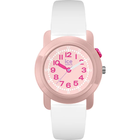 Ice - Smart Watch Junior 3.0 White & Pink With Find My Tag Small 3H