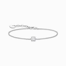 THOMAS SABO - Silver Solitaire CZ Bracelet