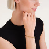 Rosefield - Coffee Bean Bracelet Gold Plated