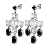 Dyrberg/Kern - Leonora Shiny Silver Earrings