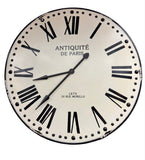 Antiquite De Paris - Wall Clock Extra Large