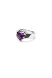 Stolen Girlfriends - Love Claw Ring Amethyst