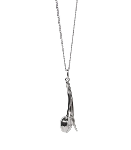 Meadowlark - Tulip Necklace Sterling Silver