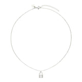 Najo - Love Lock Necklace Silver