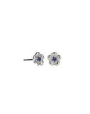 Meadowlark - Posie Studs Blue Sapphire Sterling Silver