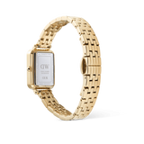 Daniel Wellington - Quadro Roman Numerals Date 5-link Gold