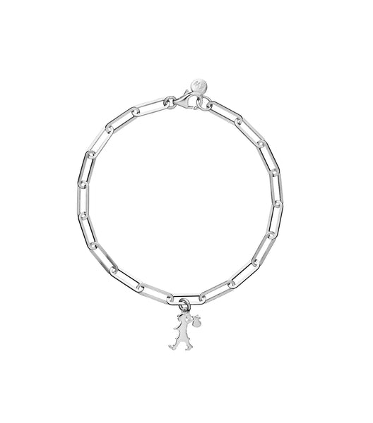 Karen Walker - Runaway Girl Charm Bracelet Silver