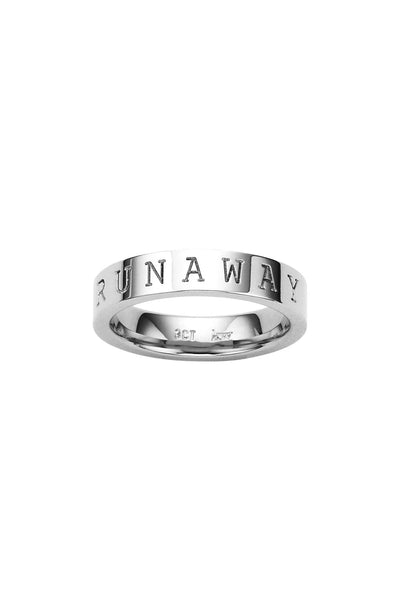 Karen Walker -  Runaway Stacker Ring Silver