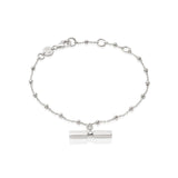 Daisy London - Stacked T Bar Bracelet Sterling Silver