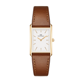 Daniel Wellington - Bound Durham Gold/White Leather Watch