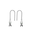 Karen Walker - Mini Rocket Earrings Silver