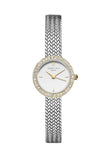 Rosefield - Mini Small Edit Crystal White Dial Stainless Steel Watch