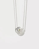 Meadowlark - Spiral Necklace Set SS Peridot