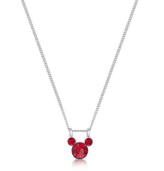 Couture Kingdom - Mickey July Birthstone Necklace