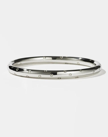 Meadowlark - Strawberry Bangle Sterling Silver