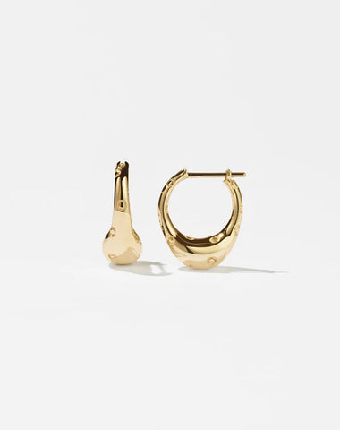 Meadowlark - Hoop Earrings Small Gold Plated