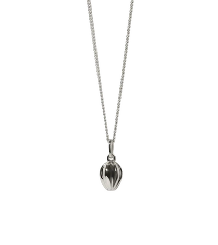 Meadowlark - Tulip Charm Necklace Sterling Silver