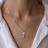 Boh Runga - Fan Tail Pearl Pendant