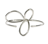 Meadowlark - Flower Cuff Sterling Silver