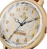 Vivienne Westwood - Cavendish Brown Leather Strap