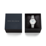 Daniel Wellington - Petite Roman Numerals Date Silver