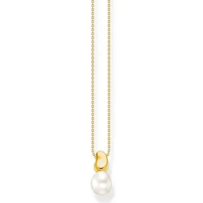 Thomas Sabo - Fluid YG Organic Fresh Water Pearl Necklace
