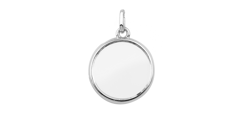 STOW Locket - Silver, Medium (20mm)