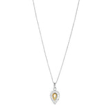 Najo - Two Tone Teardrop Necklace