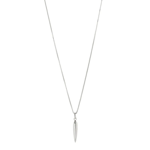 Najo - Chilli Drop Silver Necklace