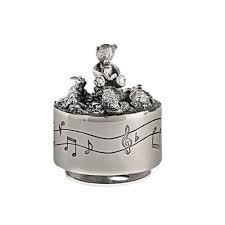 Royal Selangor Pewter - Musical Carousel Teddy & Friends Picnic