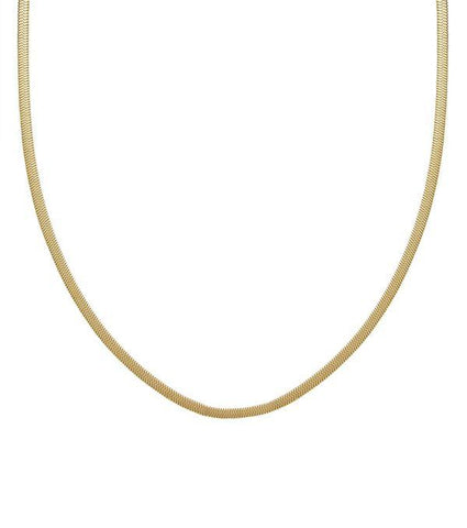 Edblad - Chain Herringbone 80cm - Gold Plated