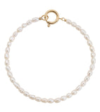 Edblad - Collier Pearl Bracelet - White/Gold