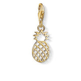 Thomas Sabo Charm Club Pineapple Gold Plate Charm - CC1439