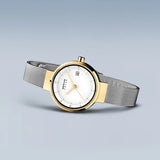 Bering - Solar Polished Gold Watch